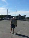 Pete at the Onancock Wharf